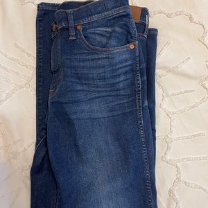 Madewell high riser skinny skinny jeans